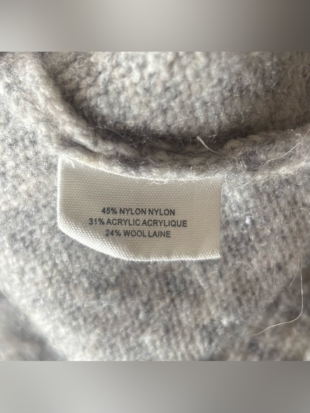Folk By Hansel From Basel Sweater Swan Anthropologie Medium Wool Blend - Picture 11 of 11